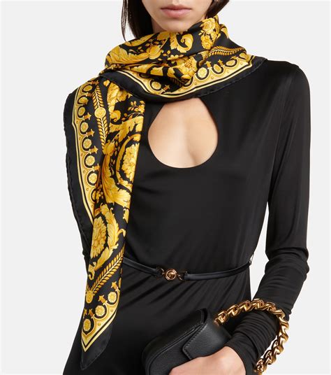 versace scarf silk cheap|versace silk scarf price.